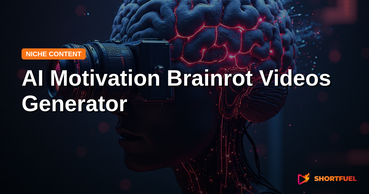 AI Motivation Brainrot Videos Generator